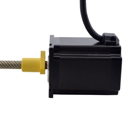 Motor lineal Acme externo NEMA 23 4.0A 76mm Cable de tornillo de pila 25,4mm(1)