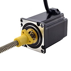 Motor lineal Acme externo NEMA 23 4.0A 76mm Cable de tornillo de pila 25,4mm(1") Longitud del cable 200mm