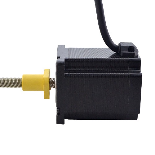Motor lineal Acme externo NEMA 24 5.0A 75mm Cable de tornillo de pila 5.08mm(0.2)