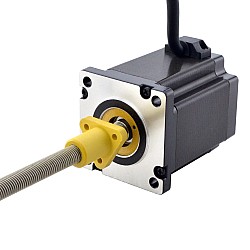 Motor lineal Acme externo NEMA 24 5.0A 75mm Cable de tornillo de pila 5.08mm(0.2") Longitud del Cable 200mm