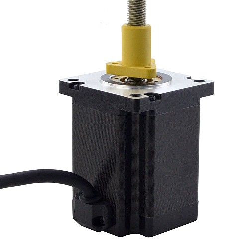 Motor lineal Acme externo NEMA 24 5.0A 75mm Cable de tornillo de pila 5.08mm(0.2)