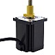 Motor lineal Acme externo NEMA 24 5.0A 75mm Cable de tornillo de pila 5.08mm(0.2)