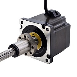 Motor paso a paso lineal con husillo de bolas externo NEMA 34, 4,5Nm(637,25oz.in), 5,5A, 76mm, 10mm(0,3937")