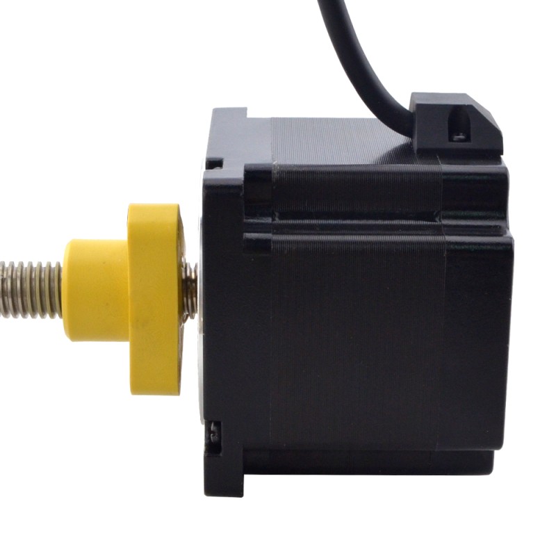 Motor paso a paso lineal Acme externo NEMA 34, 5,5A, 76mm, cable de tornillo de 2,54mm(0,1"), longitud del cable 200mm