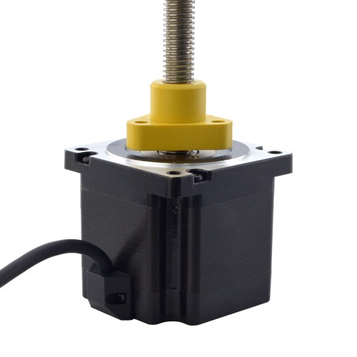 Motor lineal Acme externo NEMA 34 5.5A 76mm Cable de tornillo de pila 2.54mm(0.1)