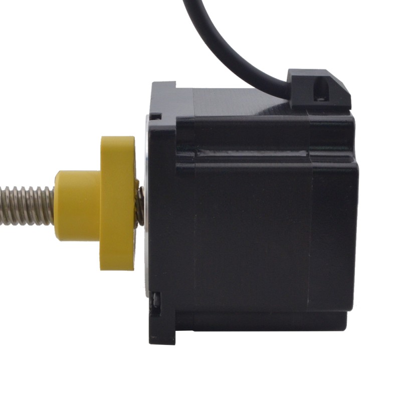 Motor paso a paso lineal Acme externo NEMA 34 5,5A 76mm cable de tornillo de 6,35mm(0,25") longitud del cable 200mm