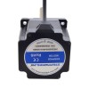 Motor paso a paso lineal Acme externo NEMA 34 5,5A 76mm cable de tornillo de 6,35mm(0,25") longitud del cable 200mm