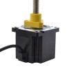 Motor paso a paso lineal Acme externo NEMA 34 5,5A 76mm cable de tornillo de 6,35mm(0,25") longitud del cable 200mm