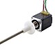 Nema 8 Pila externa de 28,2mm Cable de 0,24A 2mm(0,07874) Longitud 150mm