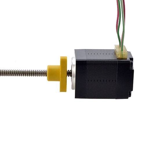 Motor lineal Trapezoidal externo NEMA 8 0.5A 30mm Cable de tornillo de pila 2mm(0.07874) Motor lineal Trapezoidal externo NEMA 8 0.5A 30mm Cable de tornillo de pila 2mm(0.07874)