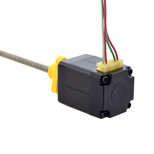 Motor lineal Trapezoidal externo NEMA 8 0.5A 30mm Cable de tornillo de pila 2mm(0.07874) Motor lineal Trapezoidal externo NEMA 8 0.5A 30mm Cable de tornillo de pila 2mm(0.07874)