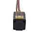 Motor lineal Trapezoidal externo NEMA 8 0.5A 30mm Cable de tornillo de pila 2mm(0.07874) Motor lineal Trapezoidal externo NEMA 8 0.5A 30mm Cable de tornillo de pila 2mm(0.07874)