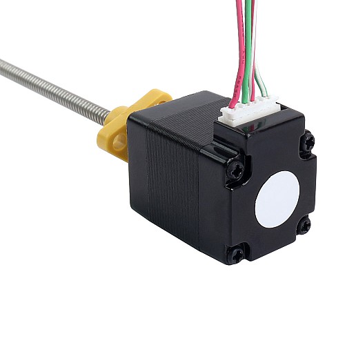 Motor lineal Trapezoidal externo NEMA 8 0.5A 28.2mm Cable de tornillo de pila 1mm(0.03937) Motor lineal Trapezoidal externo NEMA 8 0.5A 28.2mm Cable de tornillo de pila 1mm(0.03937)