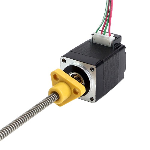 Motor lineal Trapezoidal externo NEMA 8 0.5A 28.2mm Cable de tornillo de pila 1mm(0.03937) Motor lineal Trapezoidal externo NEMA 8 0.5A 28.2mm Cable de tornillo de pila 1mm(0.03937)