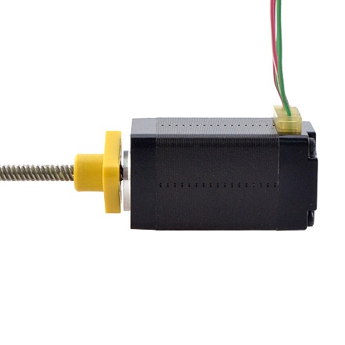 Motor lineal Trapezoidal externo NEMA 8 0.5A 38.2mm StackScrew Lead 4mm(0.1575) Motor lineal Trapezoidal externo NEMA 8 0.5A 38.2mm StackScrew Lead 4mm(0.1575)