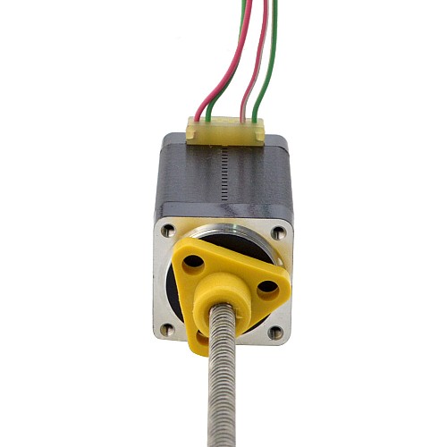 Motor lineal Trapezoidal externo NEMA 8 0.5A 38.2mm StackScrew Lead 4mm(0.1575) Motor lineal Trapezoidal externo NEMA 8 0.5A 38.2mm StackScrew Lead 4mm(0.1575)