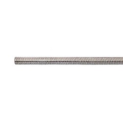 Tornillo de avance trapezoidal de 150mm, 6,35mm de diámetro, paso de 2mm