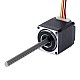 Nema 11 No cautivo Pila de 34mm Cable de 0,75A 2mm(0,07874") Longitud 100mm - 11N13S0754AA4-100RS | StepperOnline
