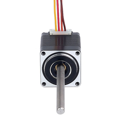 Nema 11 No cautivo Pila de 34mm Cable de 0,75A 2mm(0,07874") Longitud 100mm - 11N13S0754AA4-100RS | StepperOnline
