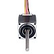 Nema 11 No cautivo Pila de 34mm Cable de 0,75A 2mm(0,07874") Longitud 100mm - 11N13S0754AA4-100RS | StepperOnline