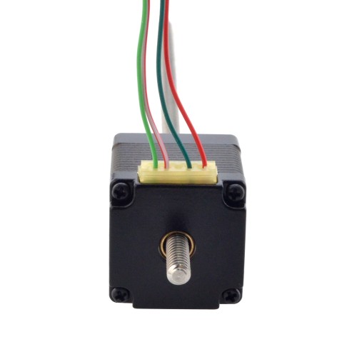 Motor lineal Acme no cautivo NEMA 11 1.0A 32,2mm Cable de tornillo de pila 1,27mm(0,05) Motor lineal Acme no cautivo NEMA 11 1.0A 32,2mm Cable de tornillo de pila 1,27mm(0,05)