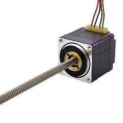 Motor lineal Acme no cautivo NEMA 11 1,0A 32,2mm Cable de tornillo de pila 2,54mm(0,1")