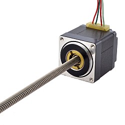Motor lineal Acme no cautivo NEMA 11 1,0A 32,2mm Cable de tornillo de pila 5,08mm(0,2")