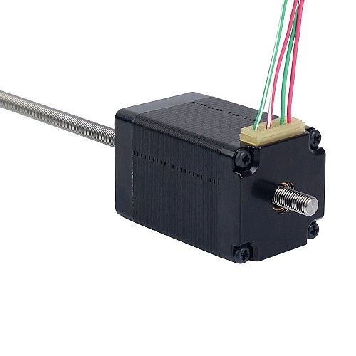 Motor paso a paso lineal Acme no cautivo NEMA 11 1.0A 46mm Cable de tornillo de pila 0.635mm(0.025) Longitud del cable 250mm - 11N18S1004ED5-250RS | StepperOnline Motor paso a paso lineal Acme no cautivo NEMA 11 1.0A 46mm Cable de tornillo de pila 0.635mm(0.025) Longitud del cable 250mm - 11N18S1004ED5-250RS | StepperOnline