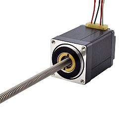 CN en oferta - Motor lineal Acme no cautivo NEMA 11 1.0A 46mm Cable de tornillo de pila 1.27mm(0.05")