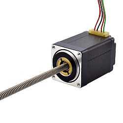Motor lineal Acme no cautivo NEMA 11 1.0A 46mm Cable de tornillo de pila 2,54mm(0,1")