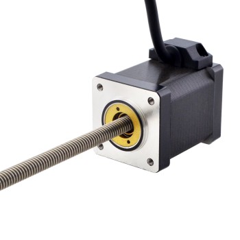 NEMA 14 Motor lineal Acme no cautivo 1.5A 47mm Cable de tornillo de pila 2.54mm(0.1")