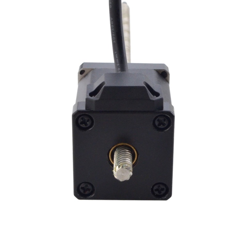 CN en oferta - Motor lineal Acme no cautivo NEMA 14 1,5A 47mm Cable de tornillo de pila 12,7mm(0,5")