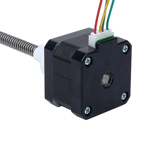 Nema 17 Pila externa de 34mm Cable de 0,4A 4mm(0,15748") Longitud 100mm Nema 17 Pila externa de 34mm Cable de 0,4A 4mm(0,15748") Longitud 100mm