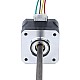 Nema 17 No cautivo Pila de 34mm Cable de 0,4A 2mm(0,07874) Longitud 150mm
