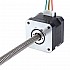 Nema 17 No captivo 26Ncm(36,81oz.in) 34mm Apilamiento 0,4A Cable 8mm (0,31496") Longitud 320mm