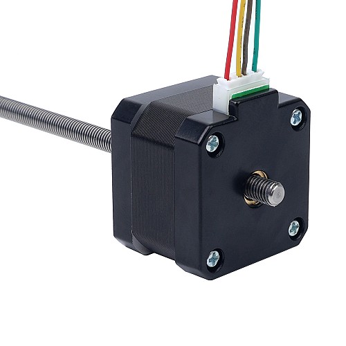 Nema 17 No cautivo Pila de 34mm Cable de 0,84A 2mm(0,07874") Longitud 200mm