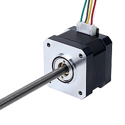 Nema 17 No cautivo Pila de 34mm Cable de 0,84A 2mm(0,07874") Longitud 200mm