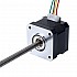Nema 17 No cautivo Pila de 34mm Cable de 0,84A 2mm(0,07874") Longitud 200mm