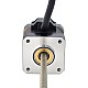 Motor lineal Acme no cautivo NEMA 17 1.5A 34mm Cable de tornillo de pila 2.54mm(0.1)