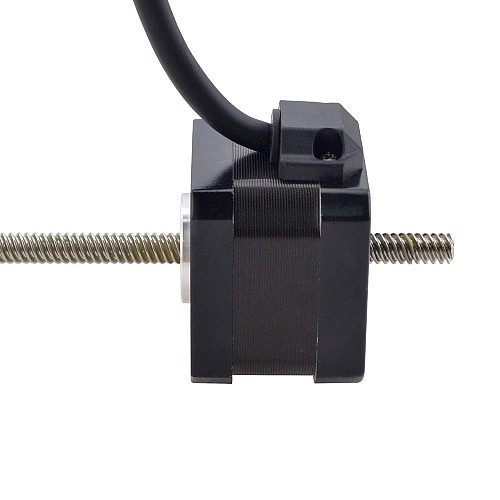 Motor lineal Acme no cautivo NEMA 17 1.5A 34mm Cable de tornillo de pila 6.35mm(0.25)