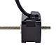 Motor lineal Acme no cautivo NEMA 17 1.5A 34mm Cable de tornillo de pila 6.35mm(0.25)