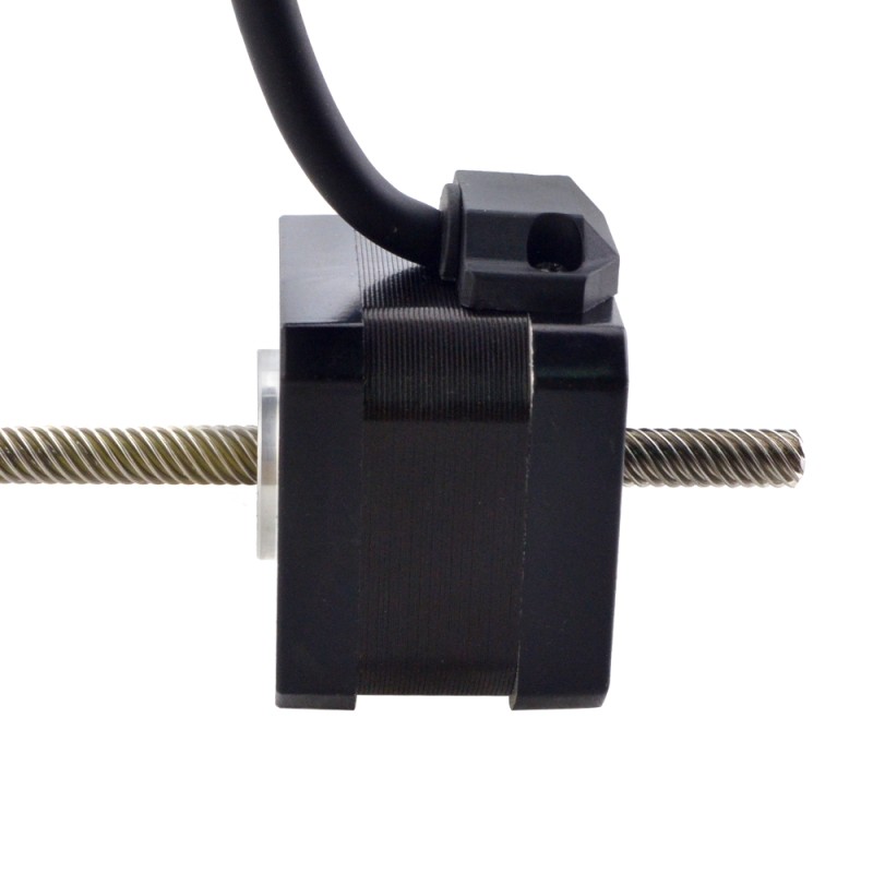 CN en oferta - Motor lineal Acme no cautivo NEMA 17 1.5A 34mm Cable de tornillo de pila 12.7mm(0.5")