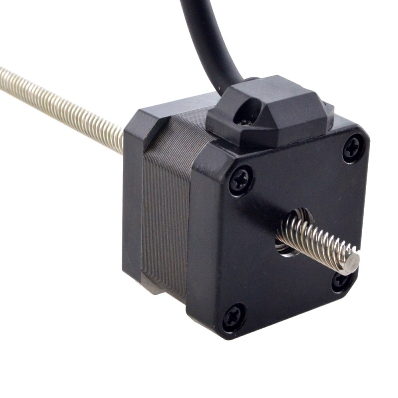 CN en oferta - Motor lineal Acme no cautivo NEMA 17 1.5A 34mm Cable de tornillo de pila 12.7mm(0.5")