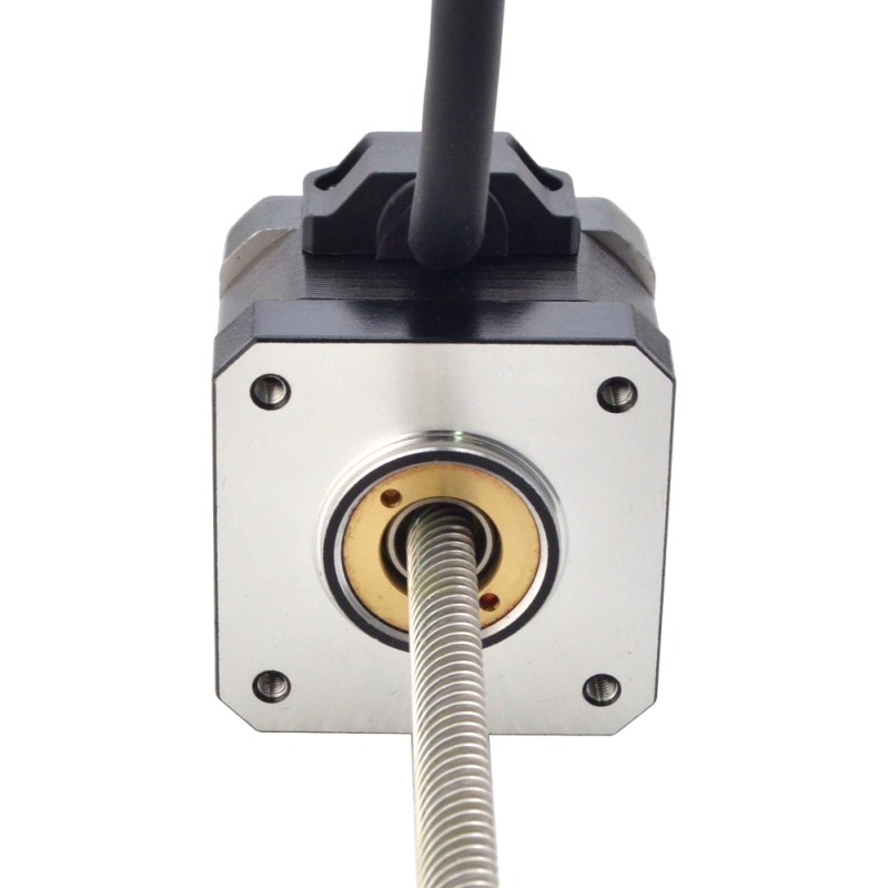 CN en oferta - Motor lineal Acme no cautivo NEMA 17 1.5A 34mm Cable de tornillo de pila 12.7mm(0.5")