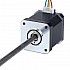 Nema 17 No cautivo Pila de 48mm 1,68A Cable 2mm(0,07874") Longitud 200mm