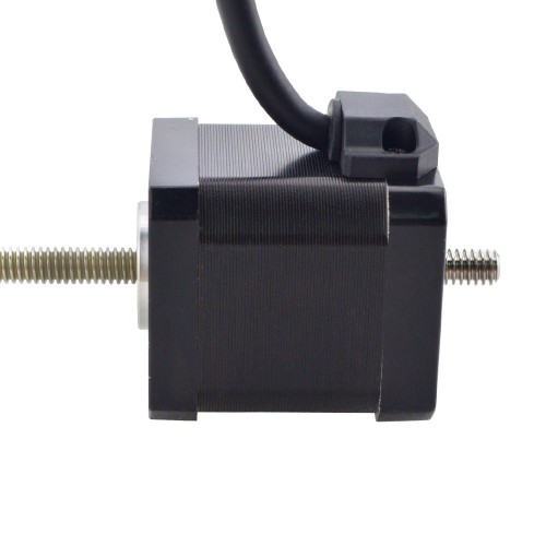 Motor lineal Acme no cautivo NEMA 17 2,5A 48mm Cable de tornillo de pila 1,27mm(0,05)