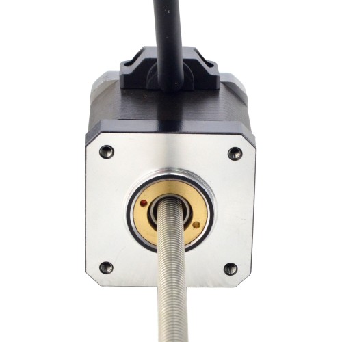 Motor lineal Acme no cautivo NEMA 17 2,5A 48mm Cable de tornillo de pila 1,27mm(0,05)