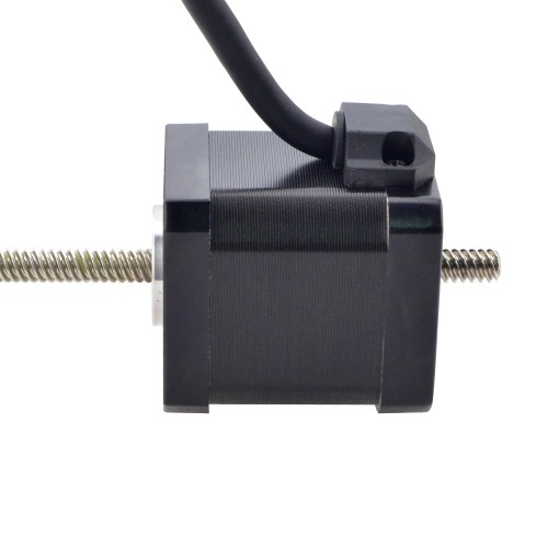 Motor lineal Acme no cautivo NEMA 17 2.5A 48mm Cable de tornillo de pila 6.35mm(0.25)