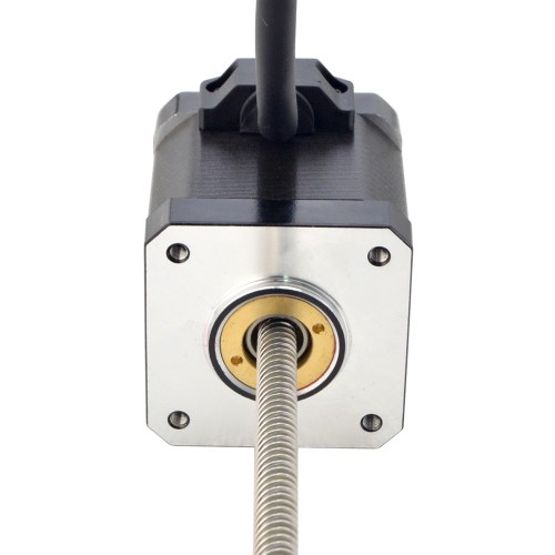 Motor lineal Acme no cautivo NEMA 17 2.5A 48mm Cable de tornillo de pila 6.35mm(0.25)