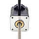 Motor lineal Acme no cautivo NEMA 17 2.5A 48mm Cable de tornillo de pila 6.35mm(0.25)